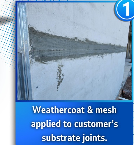EIFS/ETICS External Wall Insulation — photograph