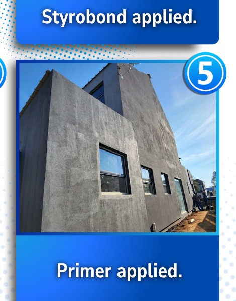 EIFS/ETICS External Wall Insulation — photograph