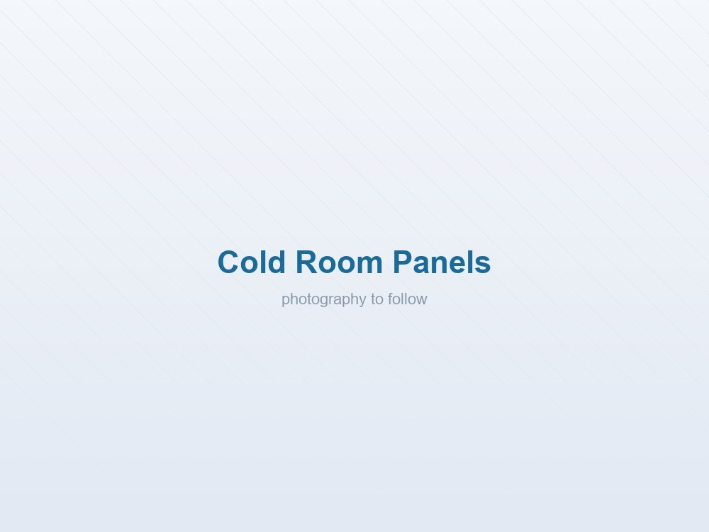 Cold Room Panels